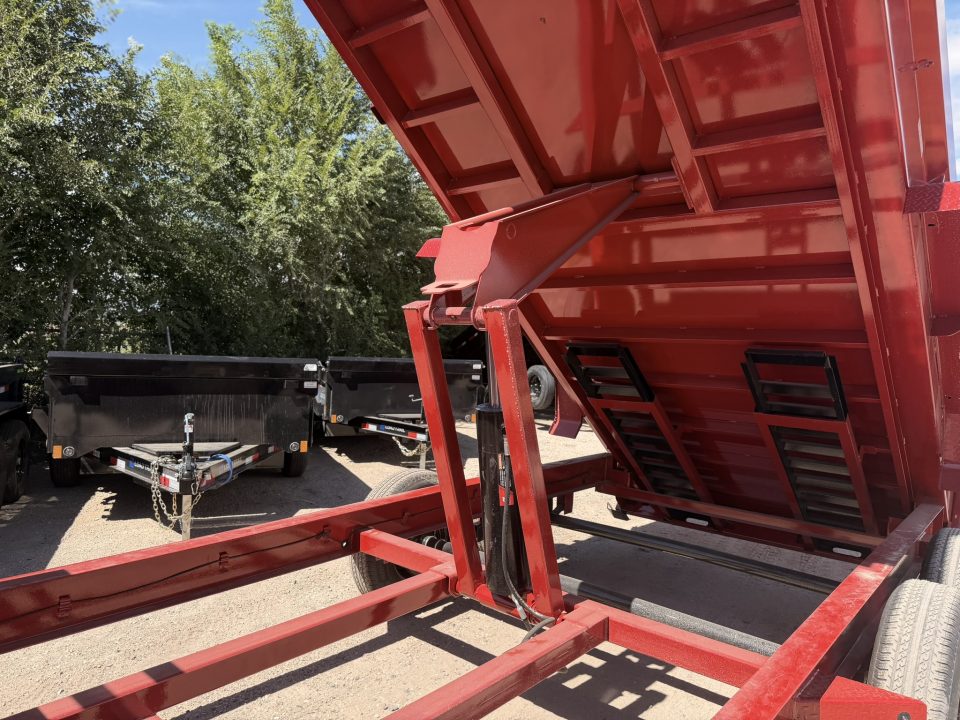 New 2027 Load Trail 7-16 Gooseneck Dump W/ 7 Gauge Floor 7K Axles