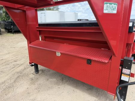 New 2027 Load Trail 7-16 Gooseneck Dump W/ 7 Gauge Floor 7K Axles
