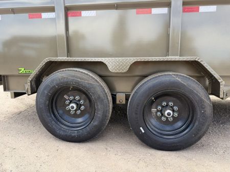 New 2026 Load Trail 7-16-4H Gooseneck Dump W/ 7 Gauge Floor 8K Axles