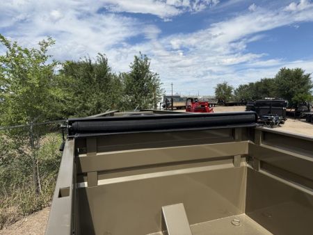 New 2026 Load Trail 7-16-4H Gooseneck Dump W/ 7 Gauge Floor 8K Axles