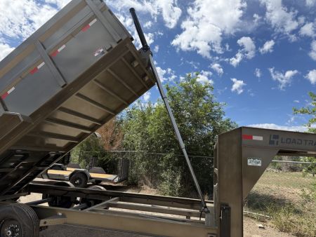 New 2026 Load Trail 7-16-4H Gooseneck Dump W/ 7 Gauge Floor 8K Axles