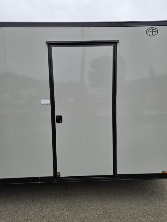 New SALE! ENCLOSED CAR HAULER CARGO BOX 2027 CONTINENTAL VHW8524TA3 8.5X24 10,400 GVWR TRAILER DOVE GRAY