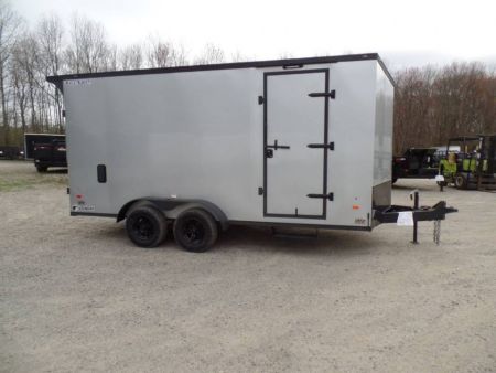 Used 2025 Haul About Trailers HAUL ABOUT / SIDE X SIDE TRAILER! 7X16 WITH EXTRA HEIGHT, and SPECIAL GET OUT FLIP UP DOOR! OUR ID# 014111, Cargo / Enclosed Trailer