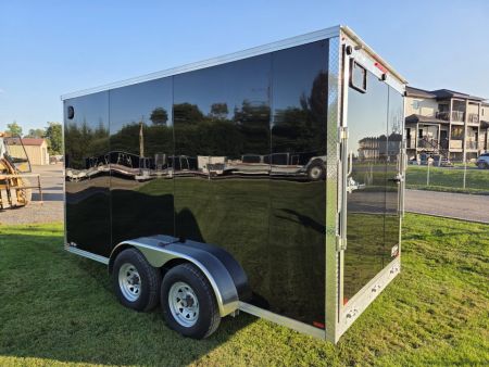 New 2027 5 Ton Galvanized 7'x14' TA-5200 Cargo / Enclosed Trailer
