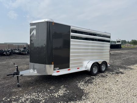 New 2026 Bar-M Trailers STC-17 Stock / Stock Combo Trailer