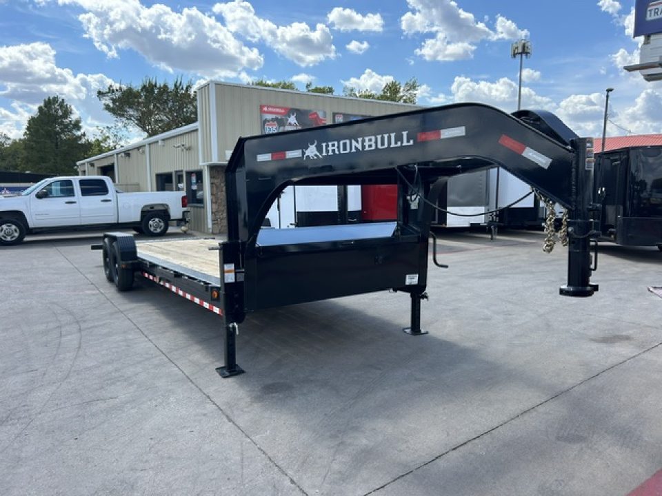 New 2026 Iron Bull TLG 83"x24' Tilt Trailer. As Is, No Warranty