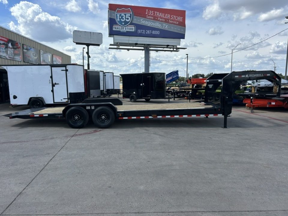 New 2026 Iron Bull TLG 83"x24' Tilt Trailer. As Is, No Warranty