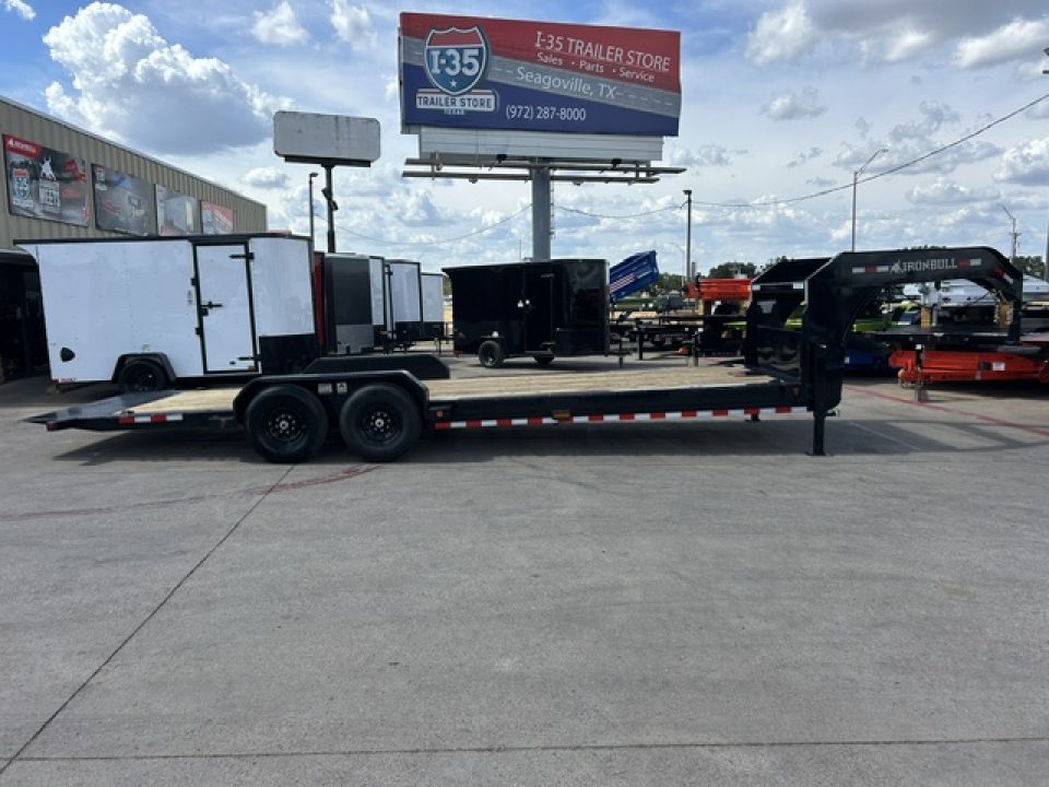 New 2026 Iron Bull TLG 83"x24' Tilt Trailer. As Is, No Warranty