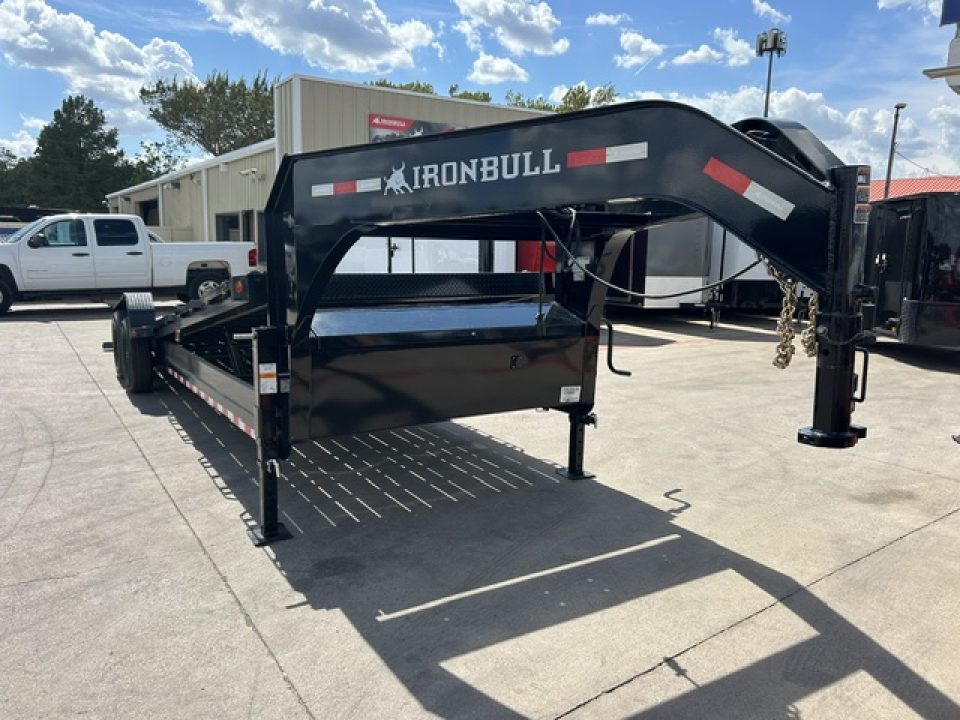 New 2026 Iron Bull TLG 83"x24' Tilt Trailer. As Is, No Warranty