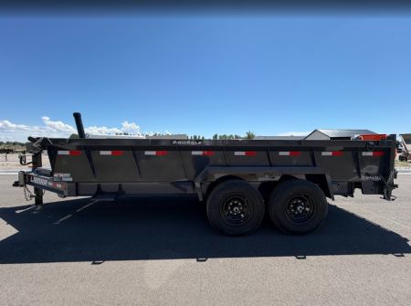 New 2027 Lamar 7X16 14K Telescopic Dump Trailer