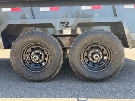 New 2027 Lamar 7X16 14K Telescopic Dump Trailer