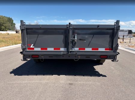 New 2027 Lamar 7X16 14K Telescopic Dump Trailer