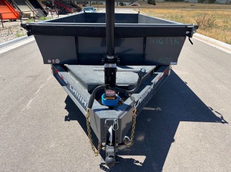 New 2027 Lamar 7X16 14K Telescopic Dump Trailer