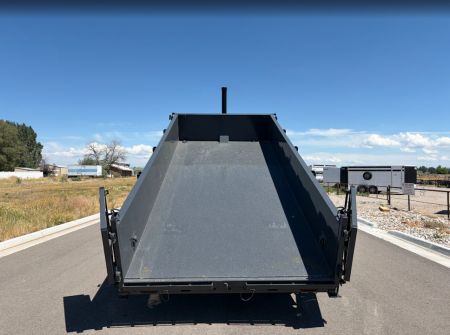 New 2027 Lamar 7X16 14K Telescopic Dump Trailer