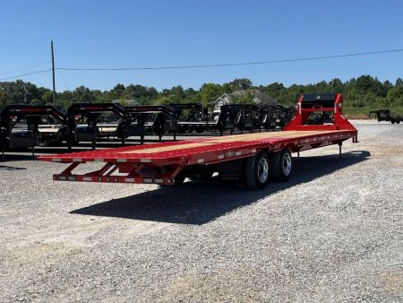 New 2027 MAXXD Hydraulic Dovetail Gooseneck Trailer | 34' x 102' 30K GVWR