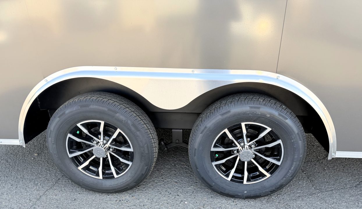 New 2026 Charcoal Compass DLX/FLAT TOP/7K CAR HAULER