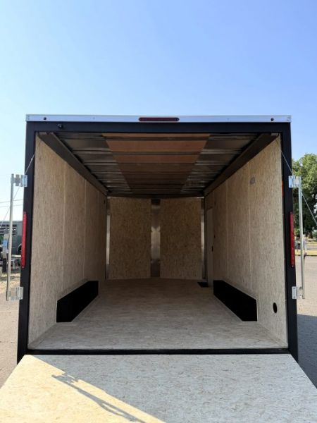 New 2026 White Compass DLX/FLAT TOP/7K CAR HAULER