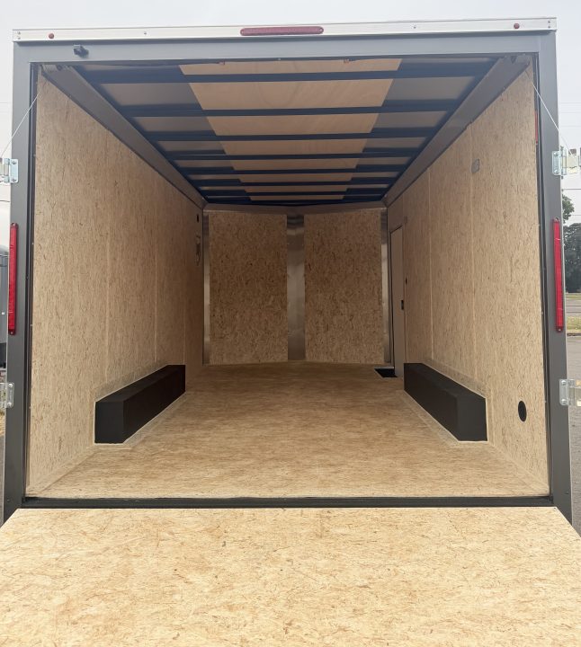 New 2026 Compass FLAT TOP Charcoal 7K / Enclosed Trailer