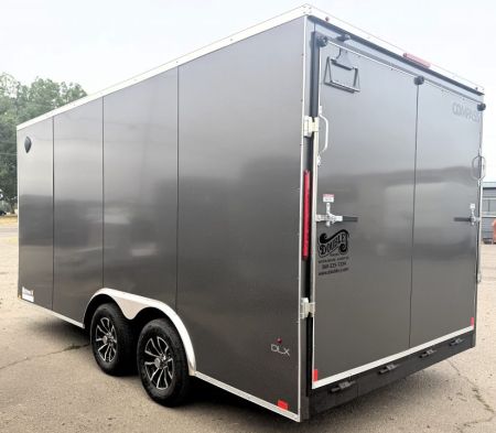 New 2026 Compass FLAT TOP Charcoal 7K / Enclosed Trailer