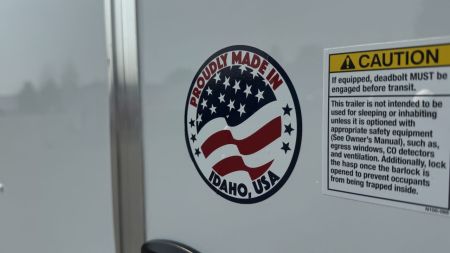 New 2027 Mirage Trailers 6X12 FLAT TOP ROUND FRONT Cargo / Enclosed Trailer