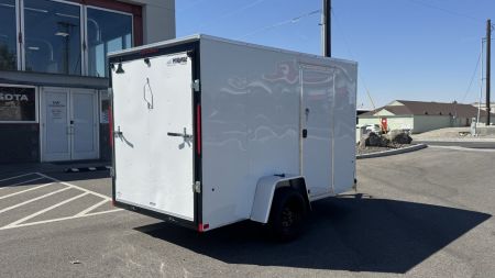 New 2027 Mirage Trailers 6X10 EXPO FLAT TOP ROUND FRONT Cargo / Enclosed Trailer