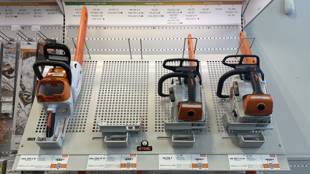 New 2026 Stihl MS 194 T 14 Chainsaw