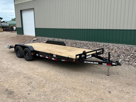 New 2027 22' - 10k PJ Channel Equipment Trailer