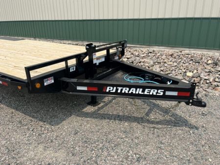 New 2027 24' x 8" 16k PJ I-beam Deckover Trailer