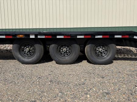 New 2027 24' x 8" 21k PJ Triple Axle Deckover Trailer