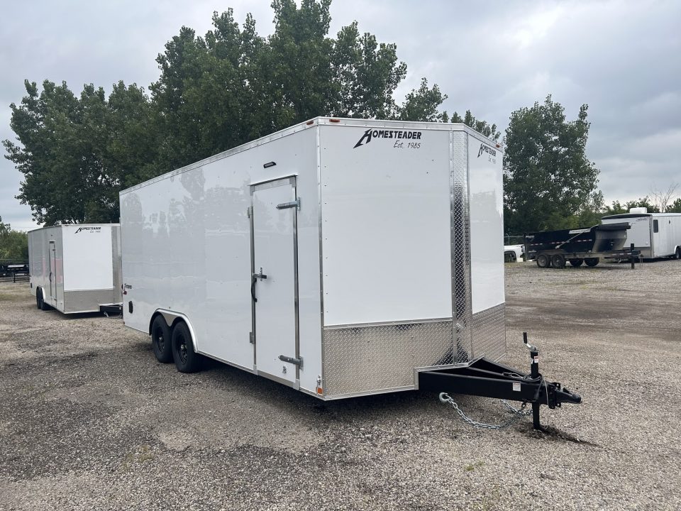 New 2027 Homesteader Trailer 20 FT ENCLOSED CAR HAULER 7 FT INTERIOR HEIGHT 10K GVWR