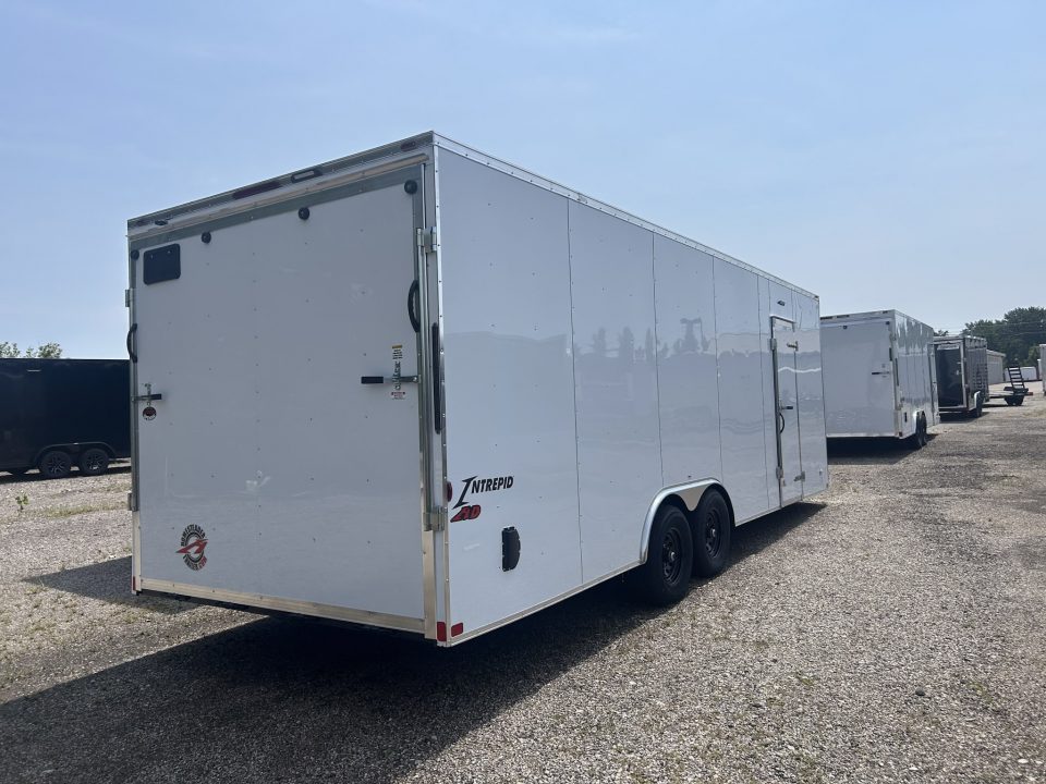 New 2027 Homesteader Trailer 24 FT ENCLOSED CAR HAULER 7 FT INTERIOR HEIGHT 10K GVWR