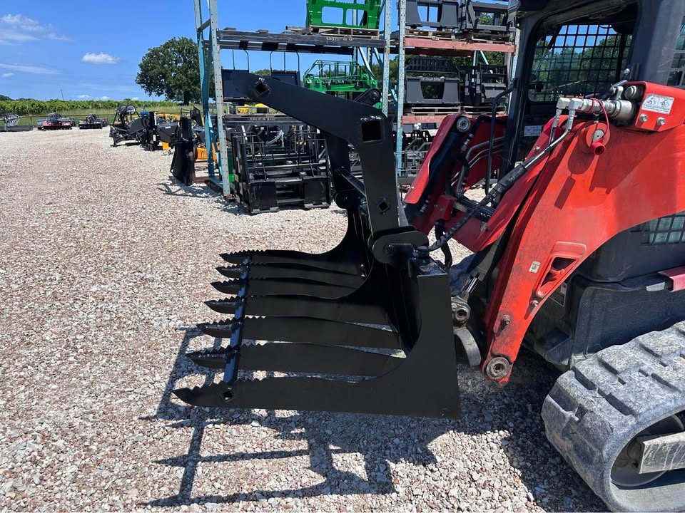 New 60" brush grapple for compact tractors