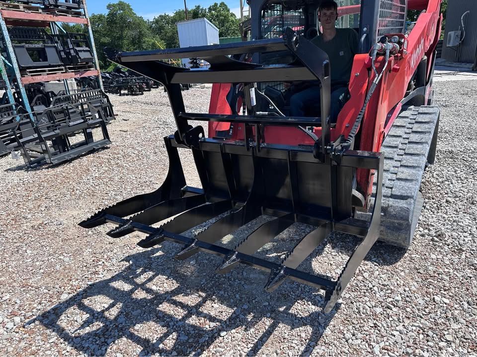 New 60" brush grapple for compact tractors