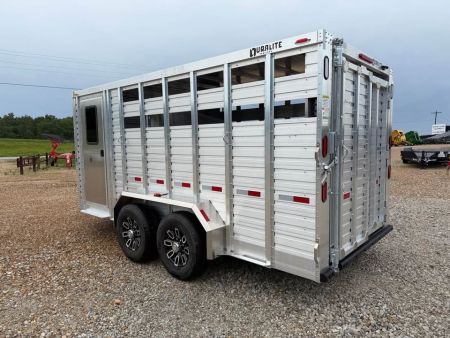 New 2027 Duralite 2 Horse Trailer 15"x80"