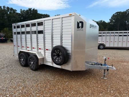 New 2027 Duralite 2 Horse Trailer 15"x80"