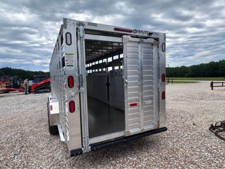 New 2027 Duralite Trail drive 25" stock trailer