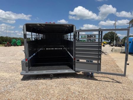 New 2026 Delta 24" cattleman stock trailer