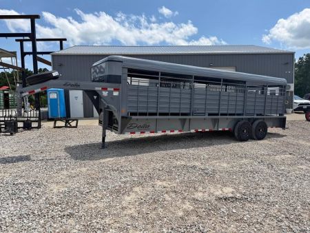 New 2026 Delta 24  cattleman stock trailer