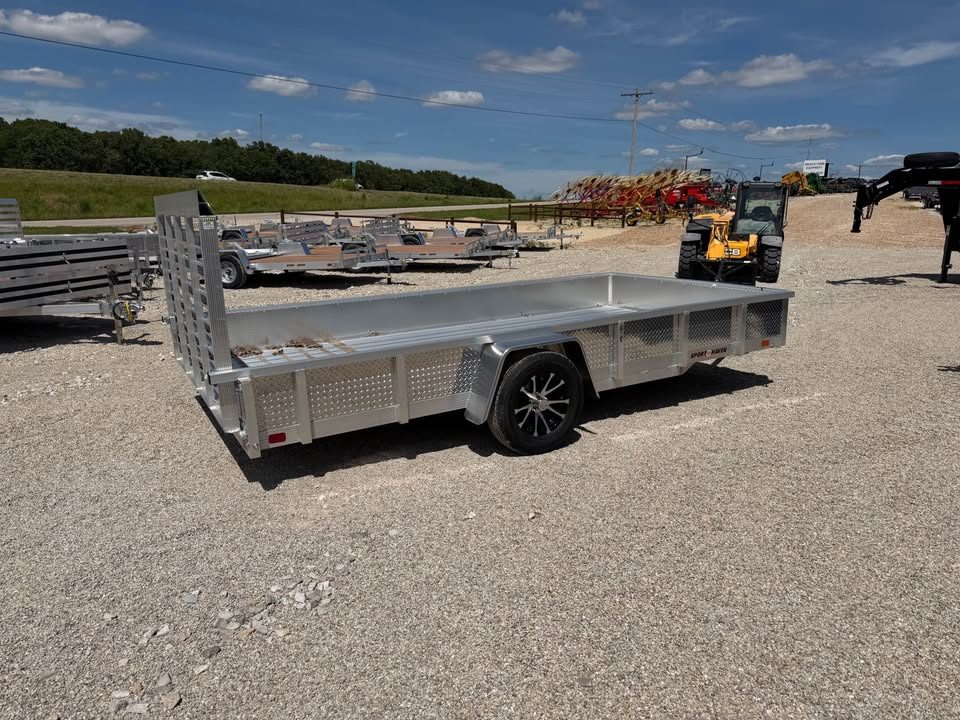 New 2025 Sporthaven 14" Aluminum Utility Trailer