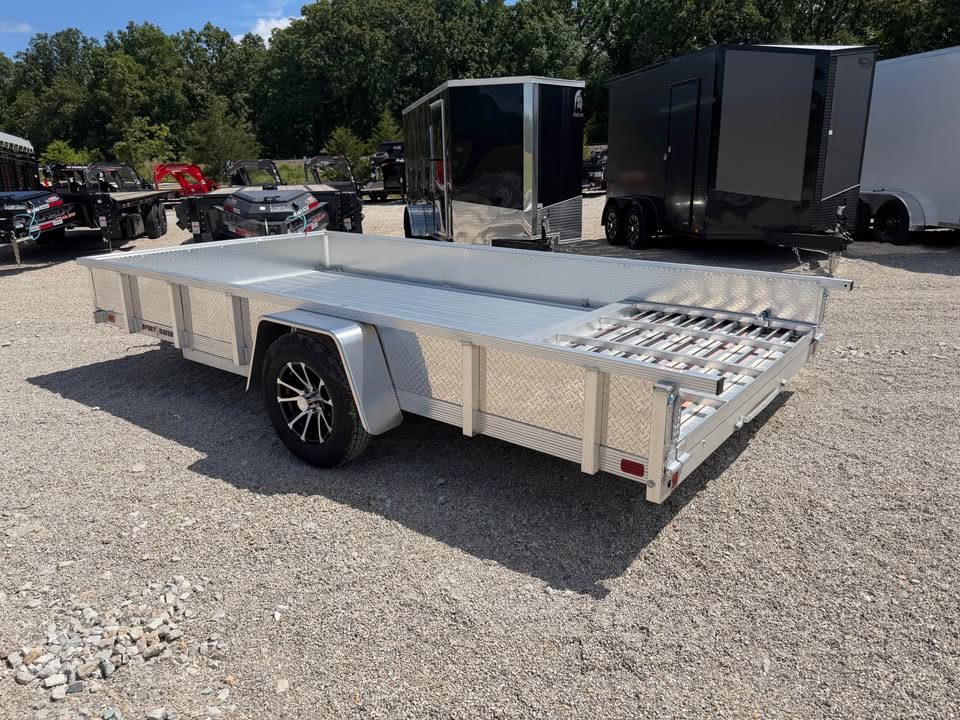 New 2025 Sporthaven 14" Aluminum Utility Trailer