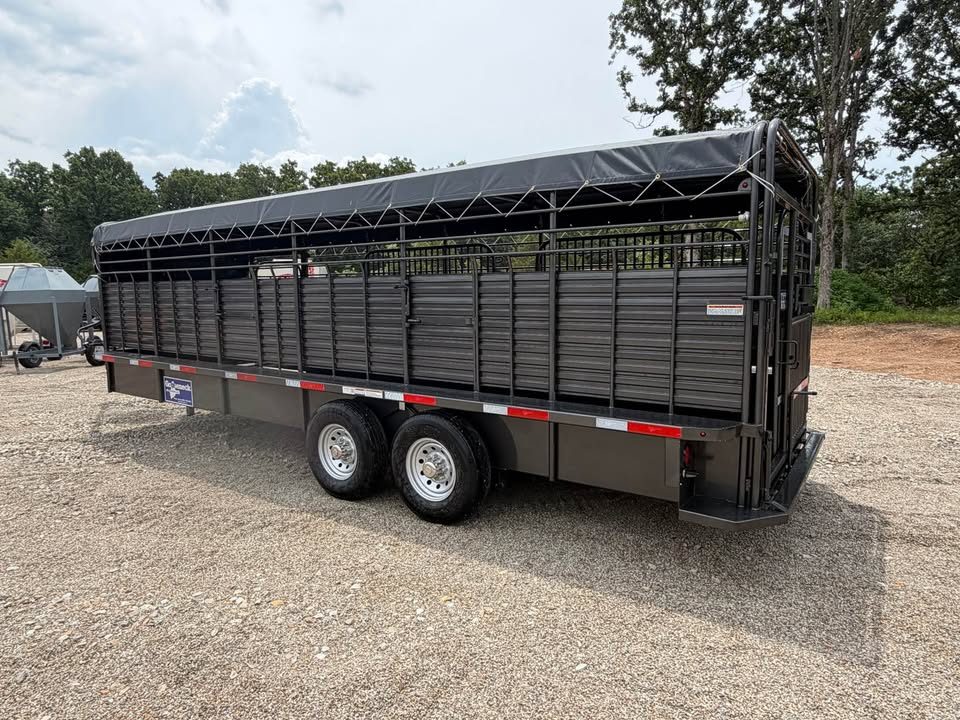 New 2026 Gooseneck 24" GN Stock Trailer