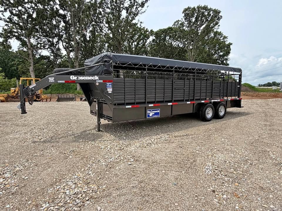 New 2026 Gooseneck 24" GN Stock Trailer