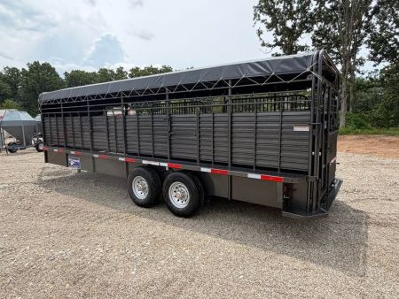 New 2026 Gooseneck 24" GN Stock Trailer