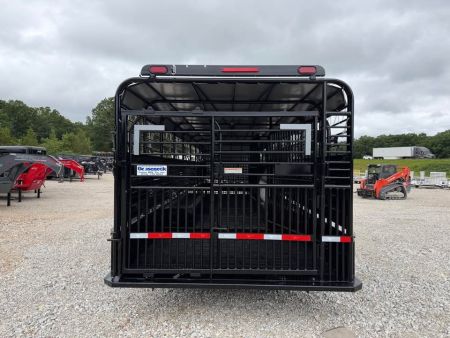 New 2026 Gooseneck 32" dual tandem stock trailer
