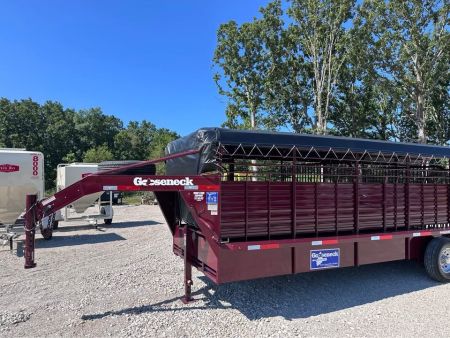 New Gooseneck stock trailer