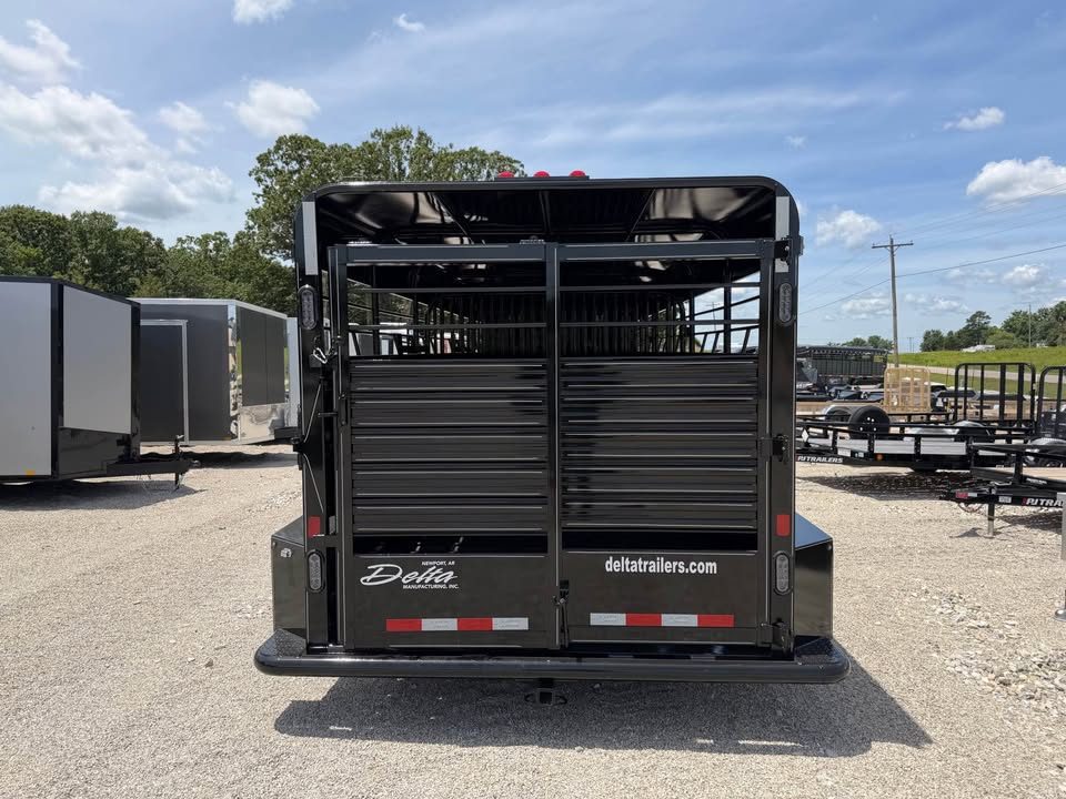 New 2026 Delta 24" Gooseneck Stock Trailer
