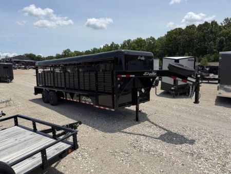 New 2026 Delta 24" Gooseneck Stock Trailer