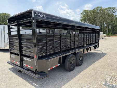 New 2026 Delta 24" Gooseneck Stock Trailer