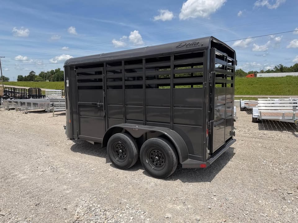 New 2026 Delta 14" 2 Slant Horse Trailer