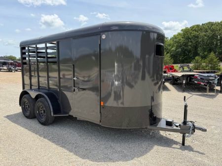New 2026 Delta 14" 2 Slant Horse Trailer